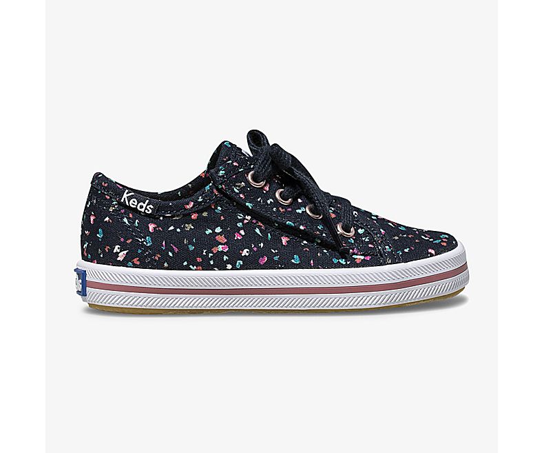 Keds Kids Navy Sneakers - Keds Kickstart Fall Jr 952BWVSUL